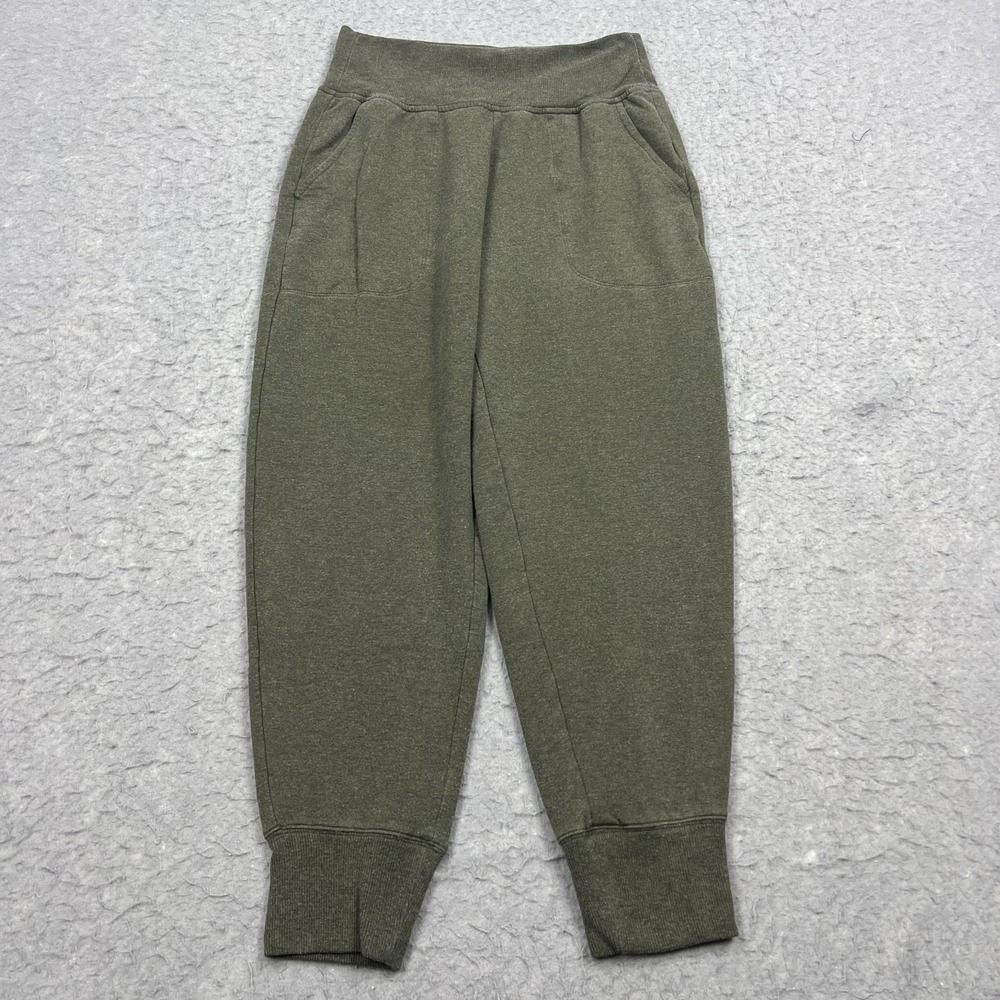 Athleta Sweatpants Women's Small Green Coaster Luxe High Rise Jogger Lounge Pant
